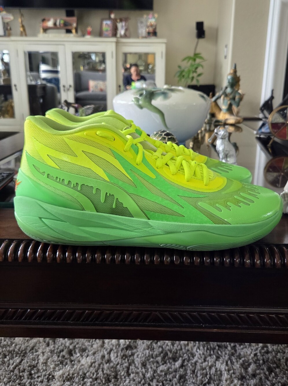 Puma Lamelo Ball MB 02 Nickelodeon SLIME Basketball Sneakers